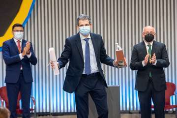 Ceremonia de entrega de Honores y Distinciones 2021 del Cabildo de Gran Canaria/TA.